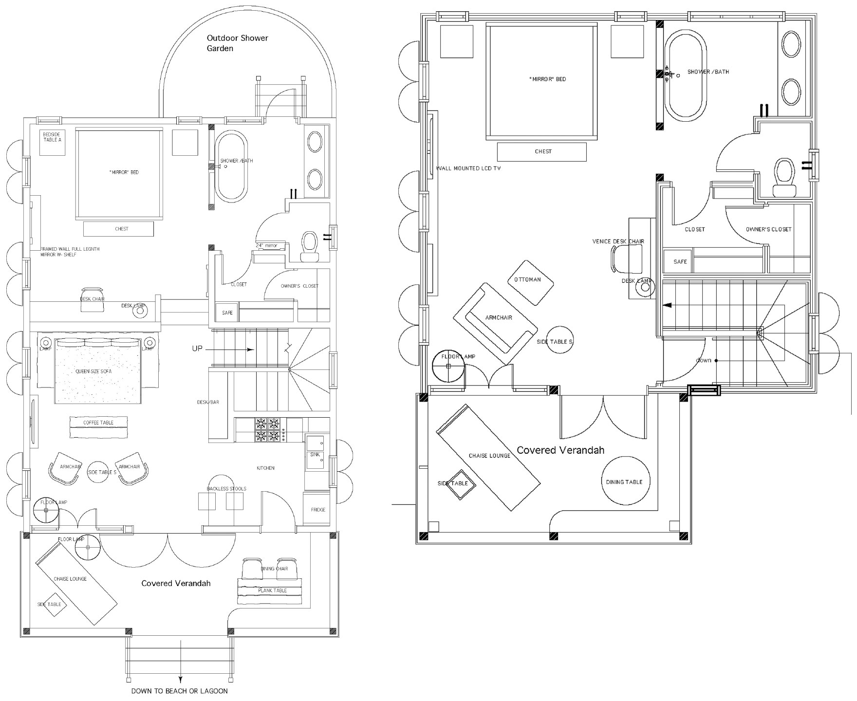Two Bedroom Beach Villa